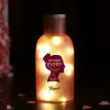 Buy Successful Woman Personalized Bottle With LED Light - Frosted Pink