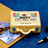 Gift Suitcase Shaped Pen & Card Holder for Birthday
