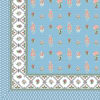 Shop Summer Sky Double Bedsheet And Pillow Cover Set