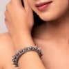 Buy Sun Inspired Oxidised Kada Bracelet