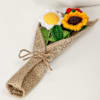 Buy Sunflower Shine Crochet Bouquet