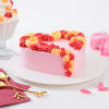 Buy Sunset Heart Cream Cake