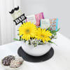Gift Sunshine Glory Sweet Hamper For Awesome Dad