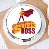 Buy Super Boss Poster Cake (1 Kg)