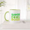 Buy Super Cool Boss - Money Plant In Personalized Mug