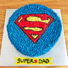 Super Dad Cream Cake (1 Kg) Online