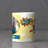 Buy Super Girl Personalized Birthday Mug