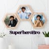 Super Hero Bro Personalized Photo Frame Online