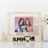 Super Ma Personalized Wooden Frame Online