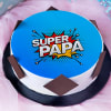 Super Papa Poster Cake (Half Kg) Online