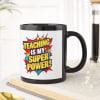 Gift Super Teacher Mug And Coaster Combo