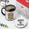 Super Teacher Personalized Coffee Mug Combo Online