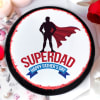Buy Superdad Father's Day Red Velvet Cake (Half Kg)