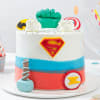 Shop Superhero Themed SemiFondant Cake 1 kg