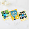 Buy Superstar Dad Personalized Fridge Magnet Trio