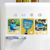 Superstar Dad Personalized Fridge Magnet Trio Online
