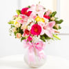 Surprise Bouquet in Pink colours Online