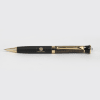 Swarovski Crystal Studded Black & Golden Ball Pen  - Customized with Logo Online
