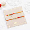 Buy Swastik Macrame Rakhis - Set Of 2