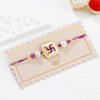 Buy Swastik Meenakari Rakhi