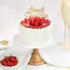 Gift Sweet Moments Christmas Cream Cake (500 Gm)