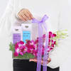 Sweet Orchid Harmony - Valentine's Day Treat Basket Online