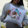 Gift Sweet Personalized Anniversary Cushion for Mom & Dad
