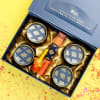 Buy Sweet Surprise Ornate Holi Gift Hamper With Personalized Card