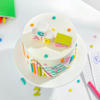 Shop Sweet Tribute Semi-Fondant Teacher's Day Cake (750 g)