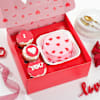 Gift Sweetheart Cupcake And Cake Combo