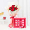 Sweetheart's Bouquet And Chocolate Harmony Online