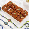 Sweets And Meena Work Rakhi Set Of 2 Online