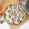Gift Swirl Rosette Chocolate Cake