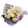 Sympathy bouquet in white with some pastel colors Online