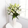 Sympathy Bouquet with White Lilies Online