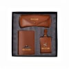 Gift Tan Brown Travel Essentials Gift Box - Personalized