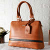 Shop Tan Personalized Handbag For Women