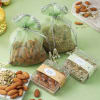 Buy Tassel Rakhi Set Of 2 With Healthy Goodies In Basket