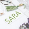 Gift Tassel Tales Personalized Acrylic Bookmark - Set Of 2