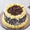 Gift Tasty Shaped Black Forest Cake (1 Kg)
