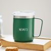 Gift Tea-Amo Personalized Green Travel Mug