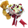 Teddy and Bouquet Online