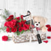 Teddy and Chocolate Gift Hamper Online
