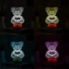 Buy Teddy Bear Love Personalized LED Lamp