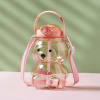 Shop Teddy Bear Shaped Water Bottle - Assorted - Single Piece