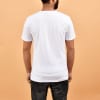 Gift Teddy Day Valentine Cotton T-Shirt For Men - White