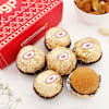 Buy Tempting Beasn Laddoos And Dry Fruits Birthday Hamper