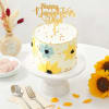 Gift Tempting Pineapple Cake For Daughters Day (1 Kg)