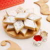 Tempting Silver-Coated Kaju Katli Online
