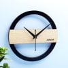 Gift Textured MDF Personalized Wall Clock
